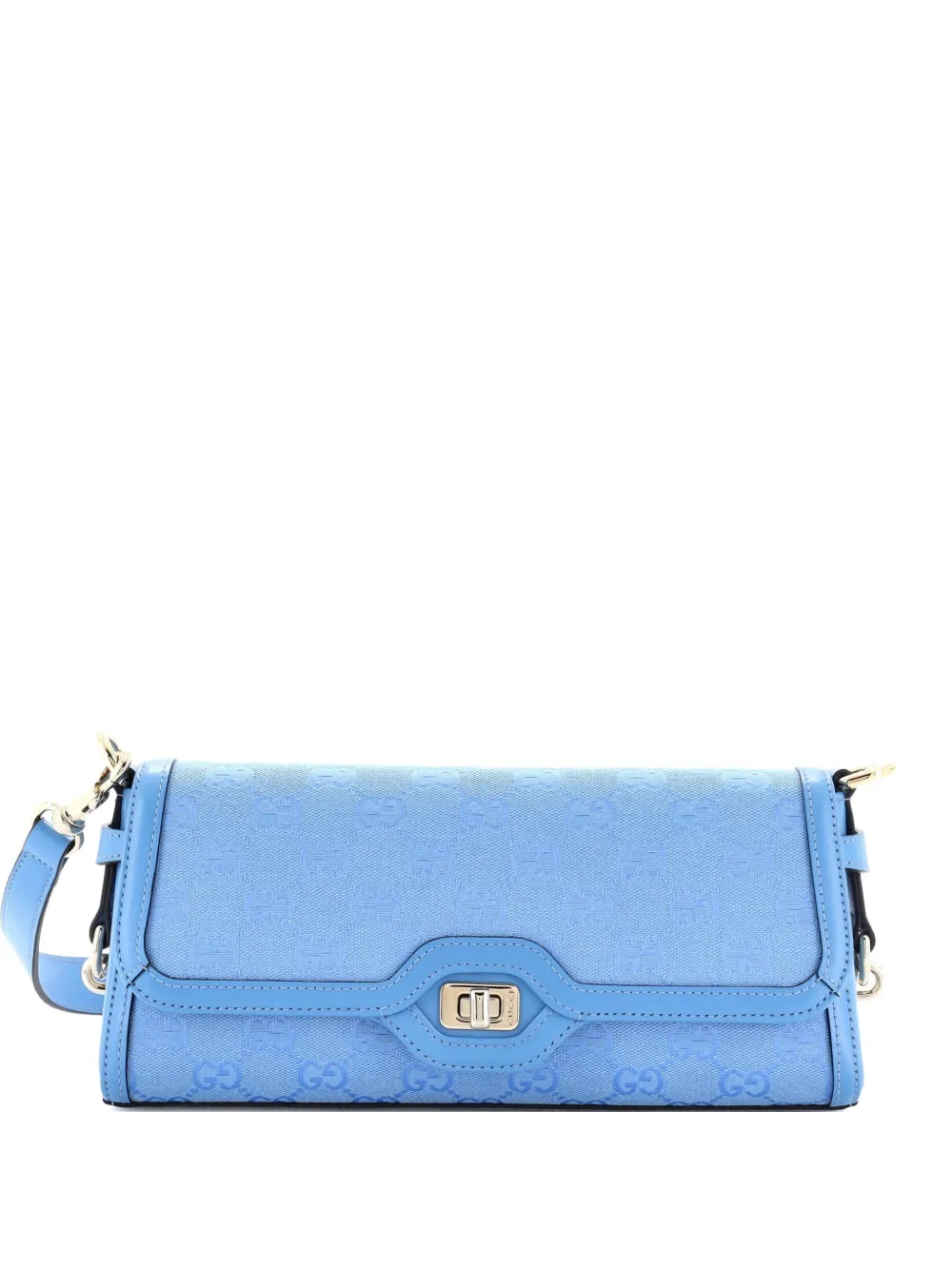 Gucci Pre-Owned Luce Canvas Small shoulder bag - Blu