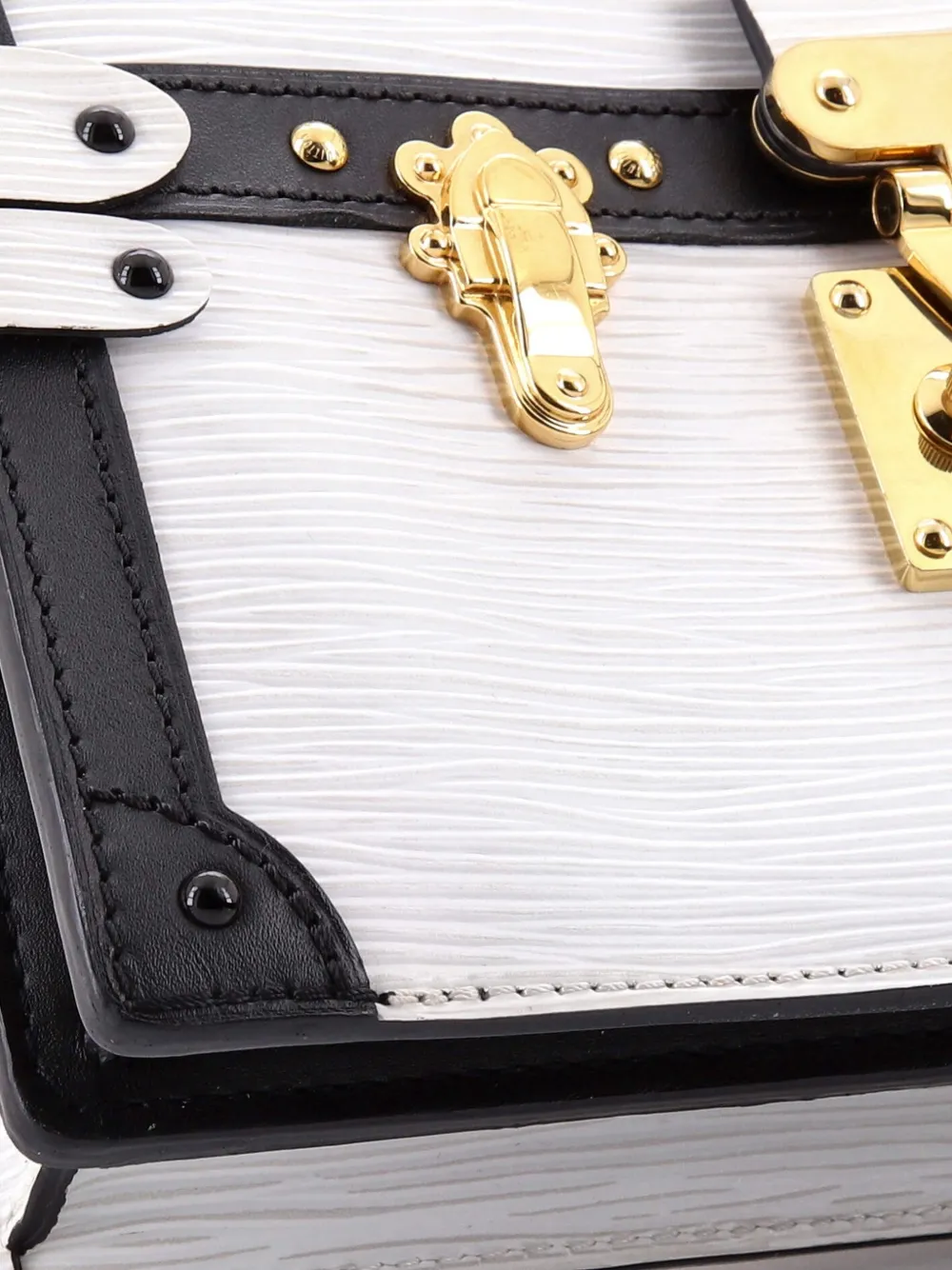 Trunk Clutch Epi Leather Crossbody Bag