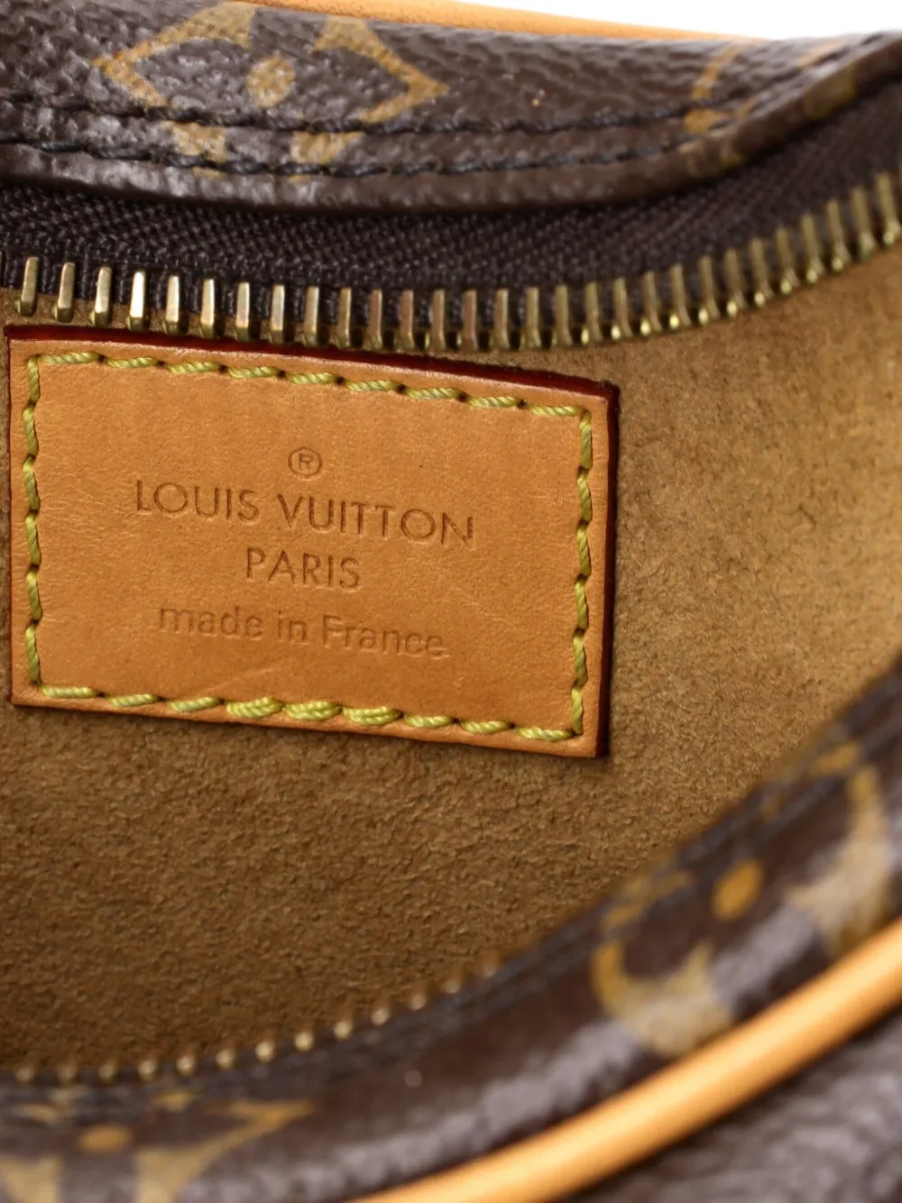 Loop Handbag Monogram Canvas Hobo Bag