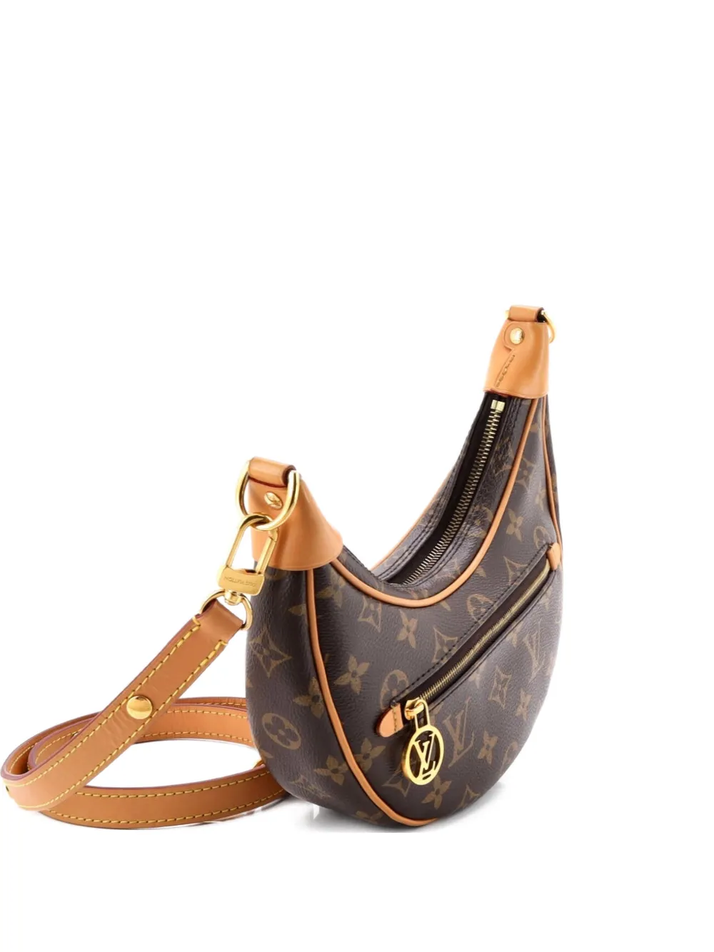 Louis Vuitton Pre-Owned Loop Handbag Monogram Canvas hobo bag - Marrone