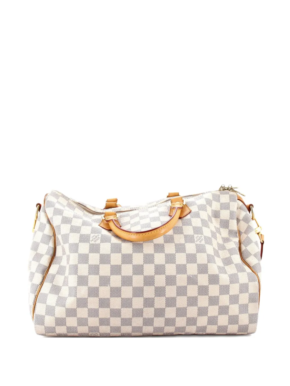 Louis Vuitton Pre-Owned Speedy Bandouliere Bag Damier 35 satchel - Bianco