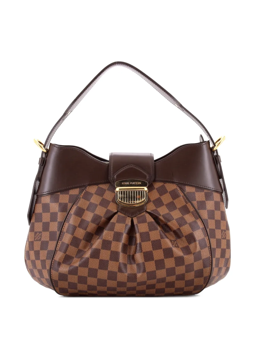 Louis Vuitton Pre-Owned Sistina Handbag Damier MM hobo bag - Marrone
