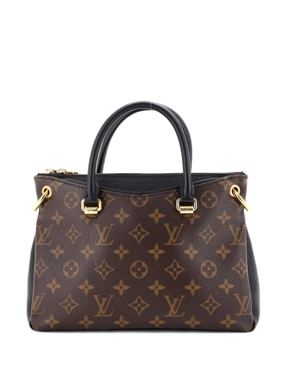 Louis Vuitton Pre-Owned Pallas Tote Monogram Canvas with Leather BB shoulder bag - Schwarz