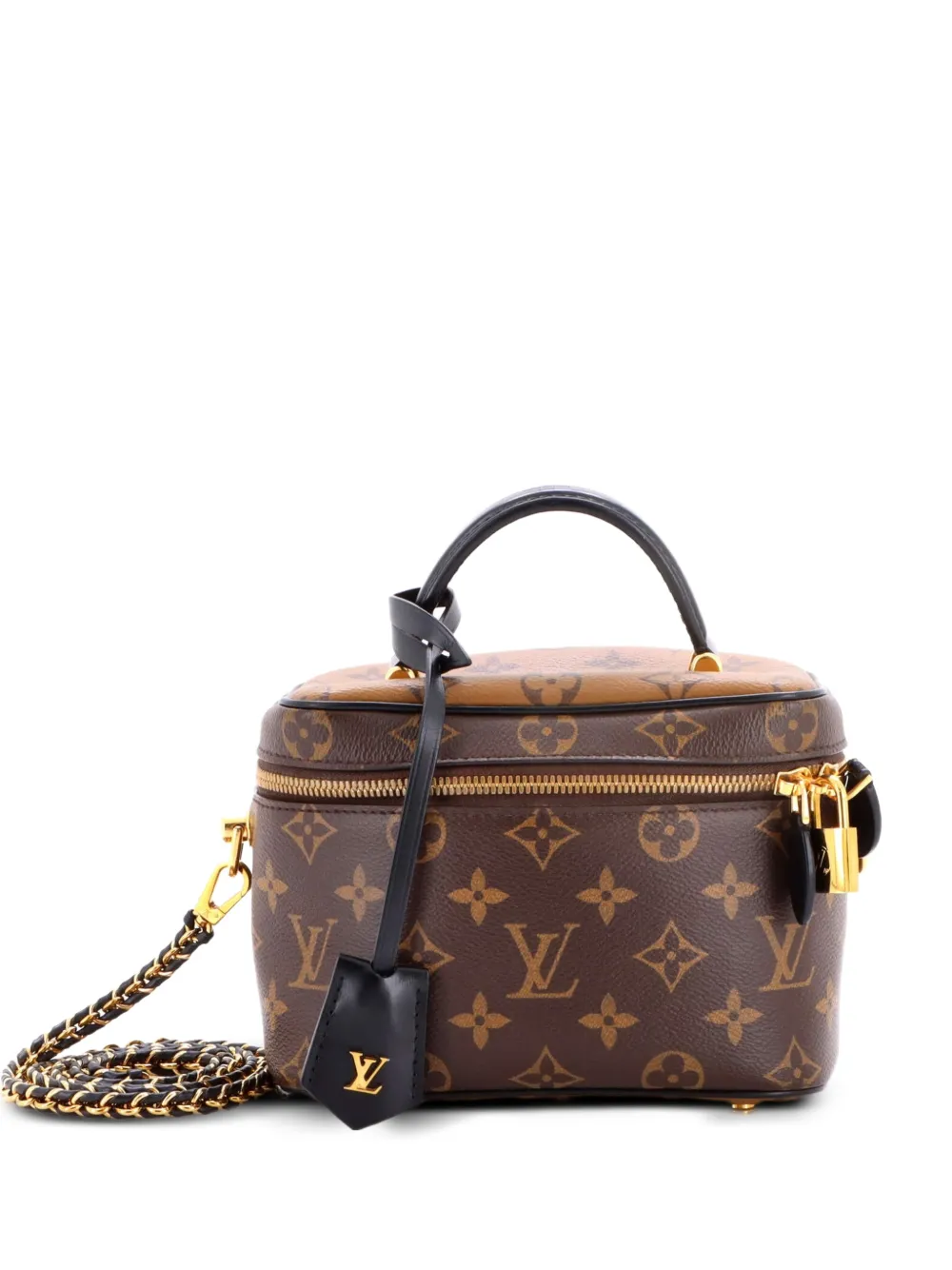 Louis Vuitton Pre-Owned Vanity Handbag Reverse Monogram Canvas PM satchel - Marrone