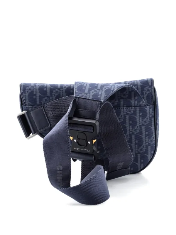 Christian Dior Pre-Owned x Denim Tears Saddle Oblique Canvas