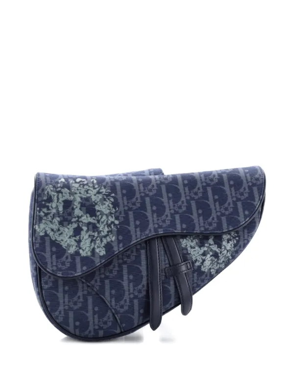 Christian Dior Pre-Owned x Denim Tears Saddle Oblique Canvas