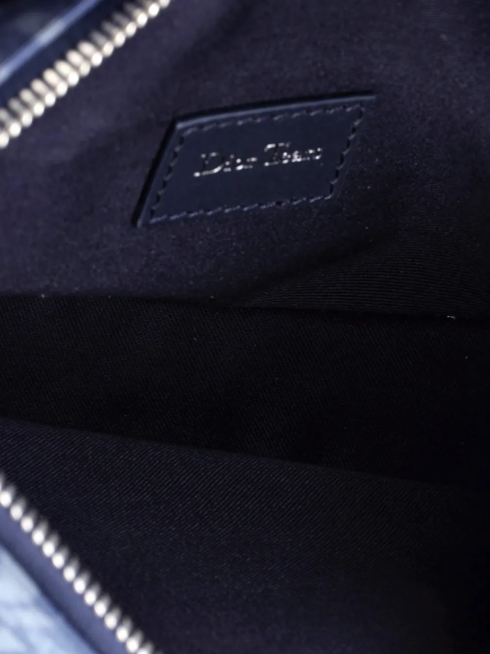Christian Dior Pre-Owned x Denim Tears Saddle Oblique Canvas