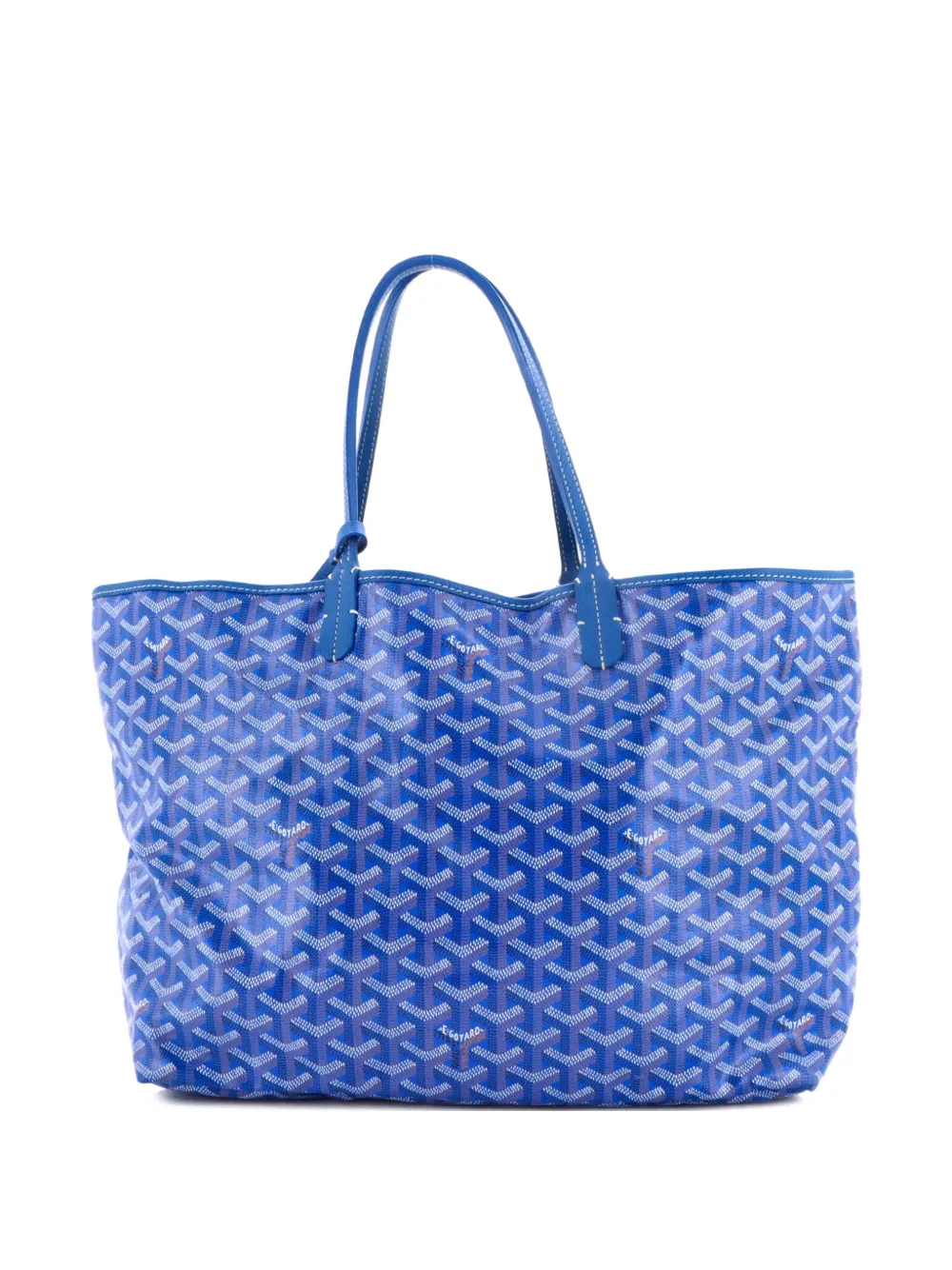 Goyard Pre-Owned Saint Louis Coated Canvas PM tote bag - Blu