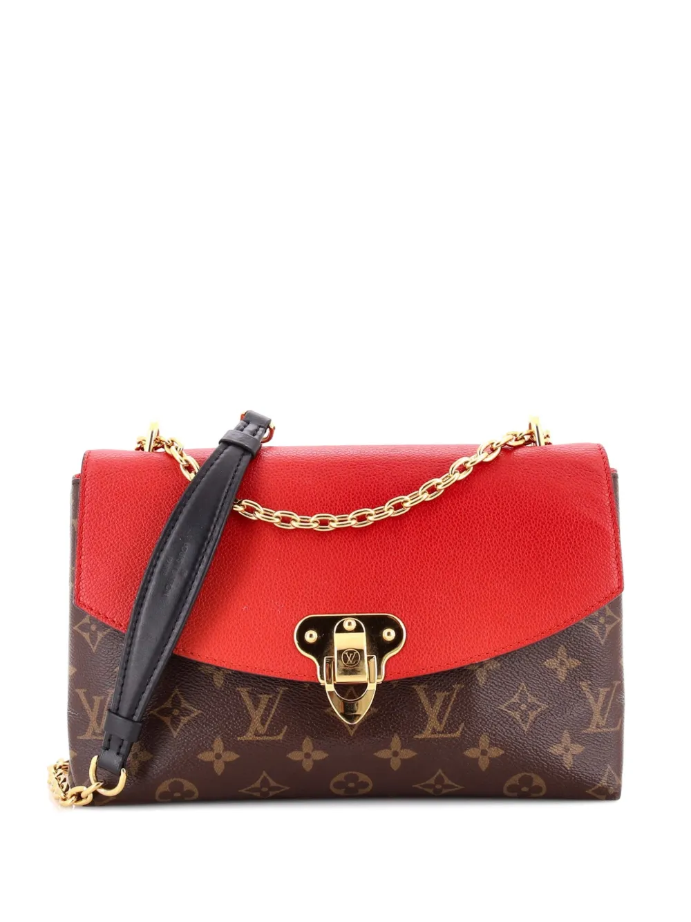 Louis Vuitton Pre-Owned Saint Placide Handbag Monogram Canvas and Leather shoulder bag - Marrone
