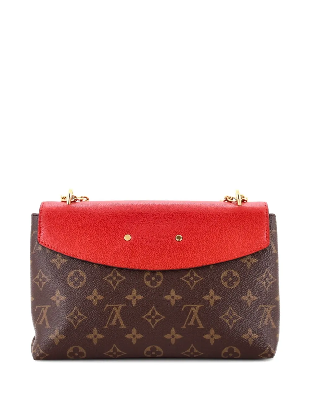 Saint Placide Handbag Monogram Canvas And Leather Shoulder Bag
