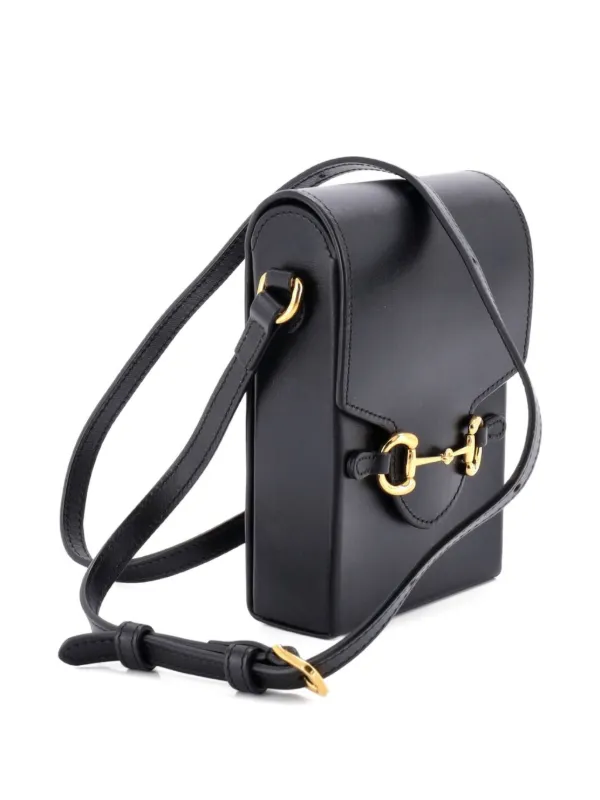 Gucci Pre-Owned ホースビット 1955 レザー ミニ ショルダーバッグ