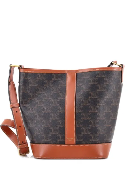 Celine Pre-Owned bolsa Triomphe de lona revestida 2020