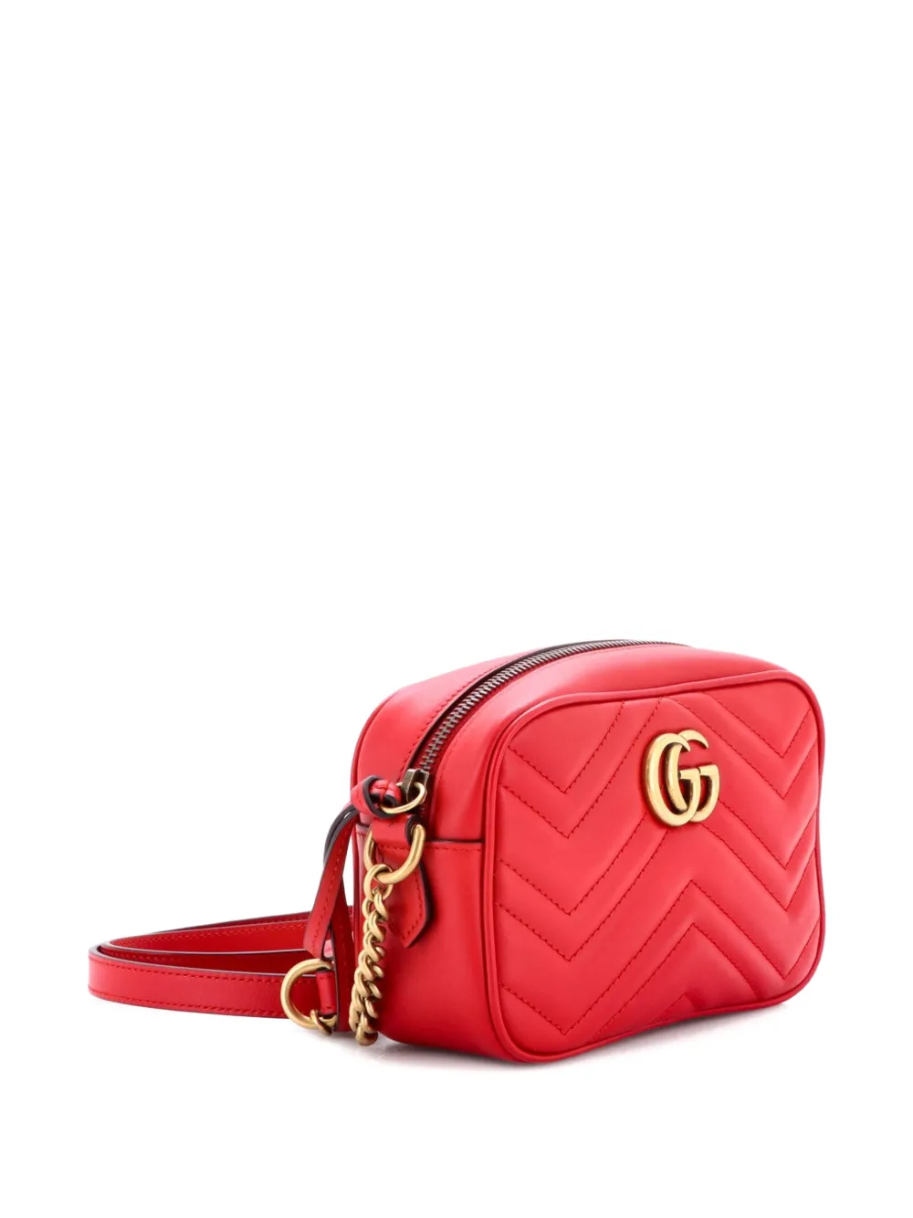 Gucci Pre-Owned GGマーモント ショルダーバッグ マテラッセ レザー