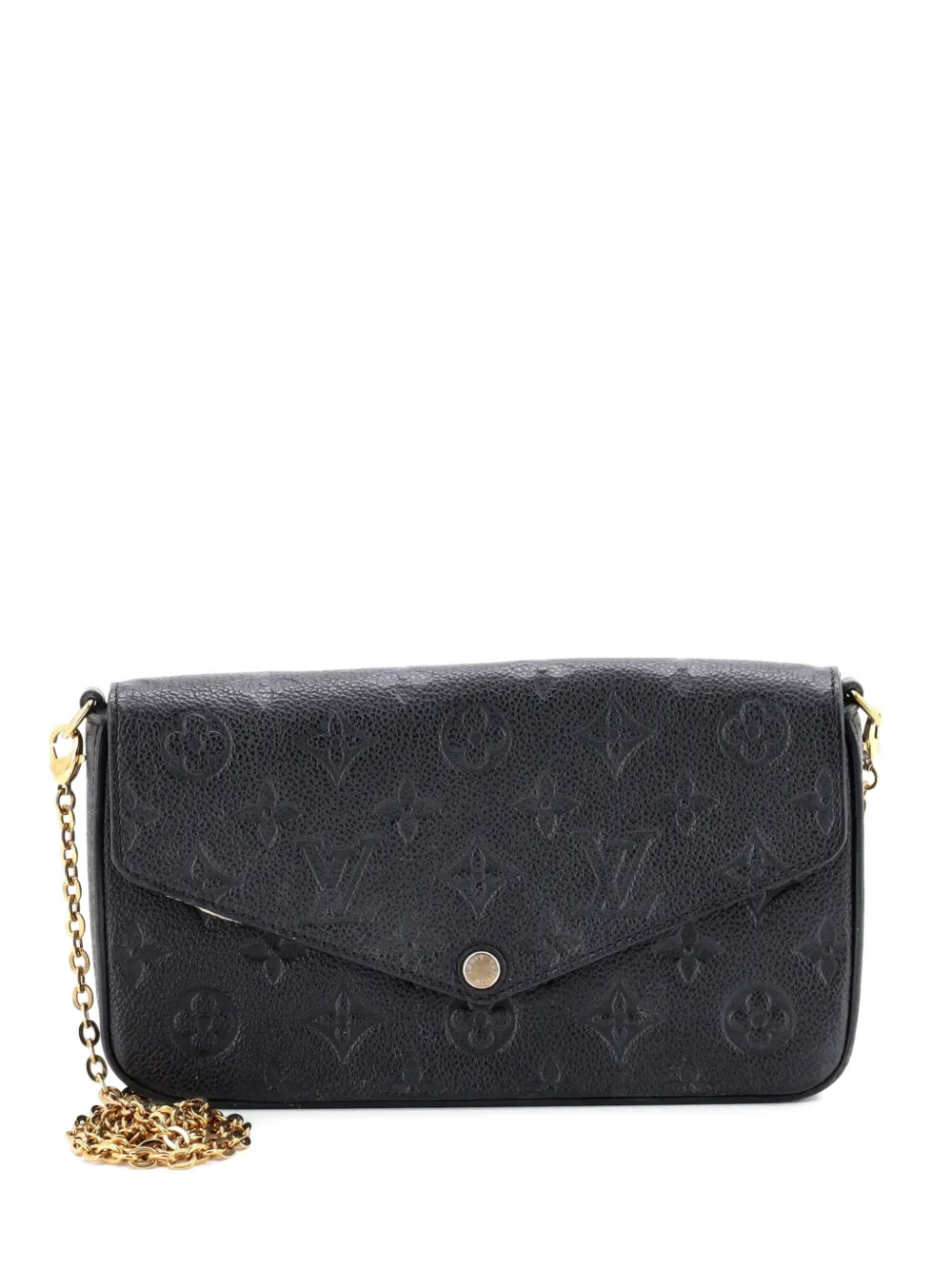 Louis Vuitton Pre-Owned Felicie Pochette Monogram Empreinte Leather crossbody bag - Nero