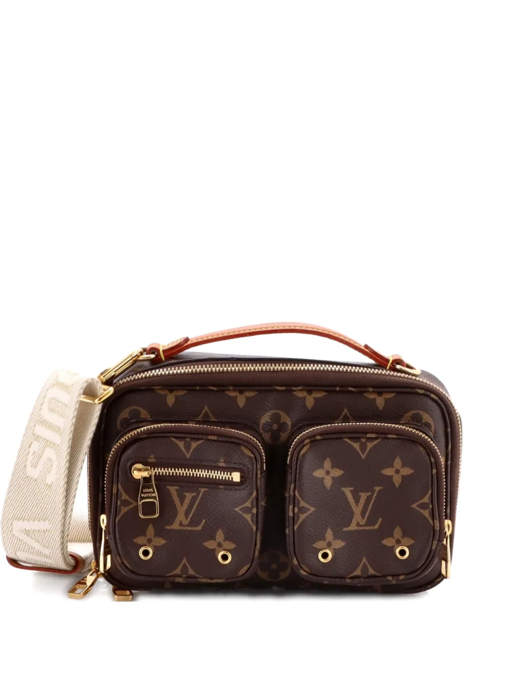 Louis Vuitton Pre-Owned Utility Monogram Canvas crossbody bag - Marrone