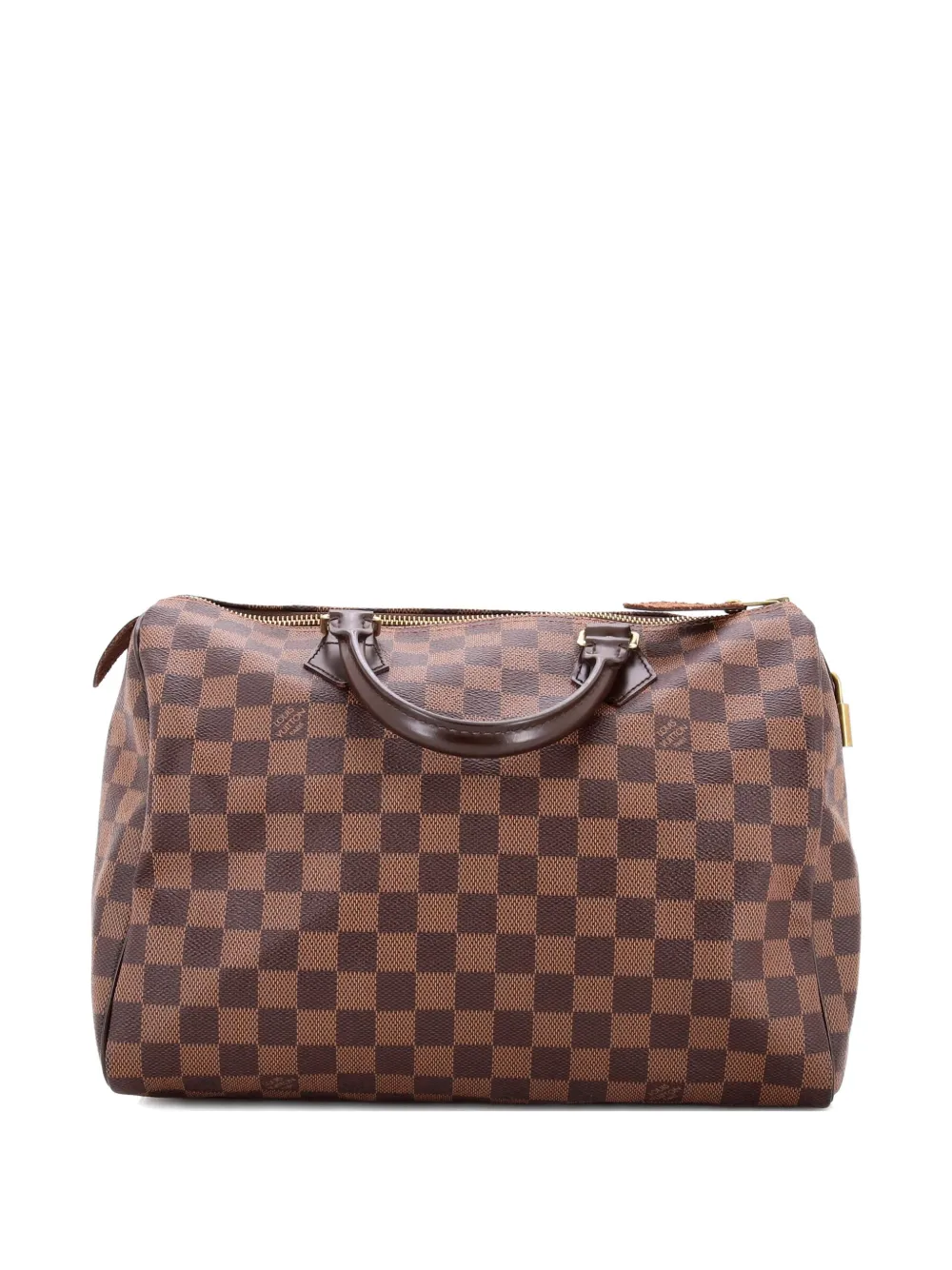 Louis Vuitton Pre-Owned Speedy Handbag Damier 30 satchel - Marrone