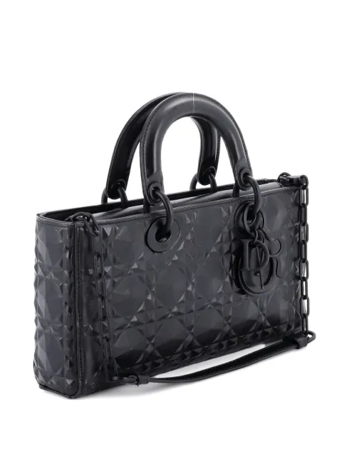 Christian Dior Pre-Owned Ultra Matte Lady D-Joy Bag Diamond Motif Cannage Calfskin Medium satchel