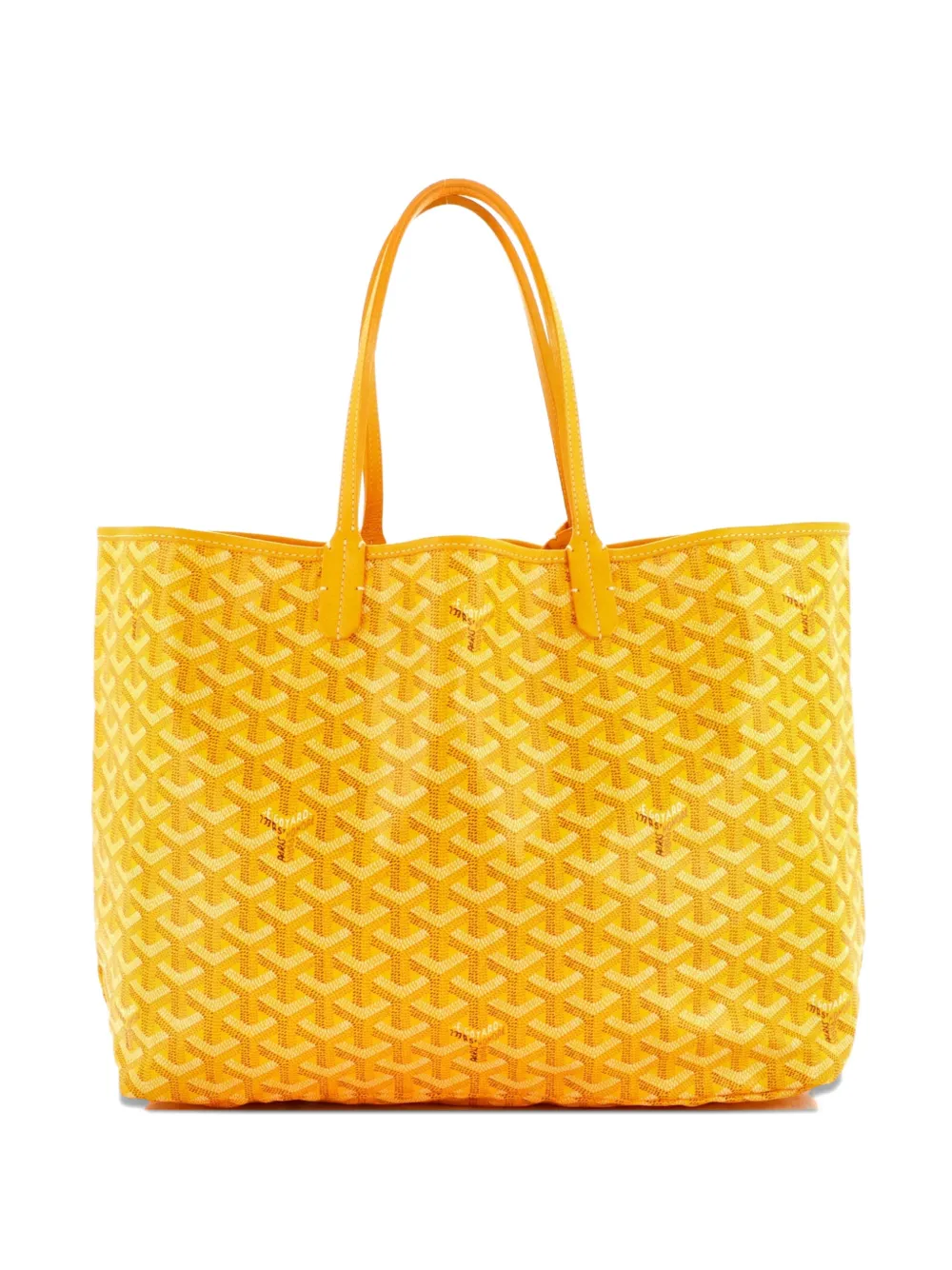 Goyard Pre-Owned Saint Louis Coated Canvas PM tote bag - Giallo