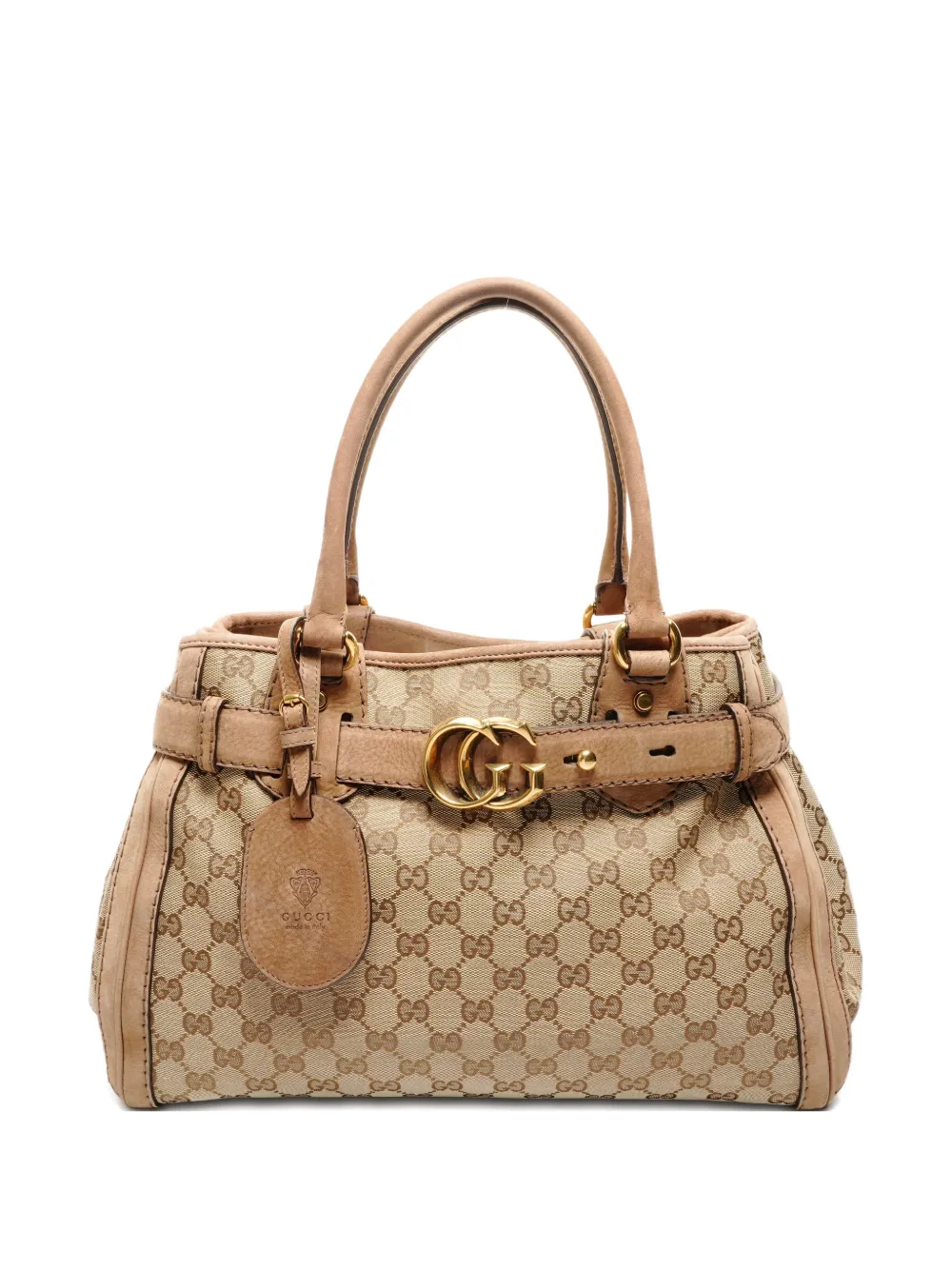 Gucci Pre-Owned 2000-2015 canvas handbag - Toni neutri