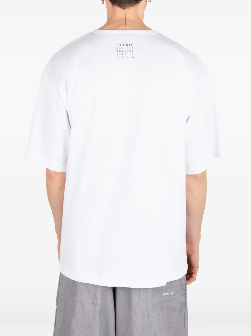 Société Anonyme Final Act shirt Wit