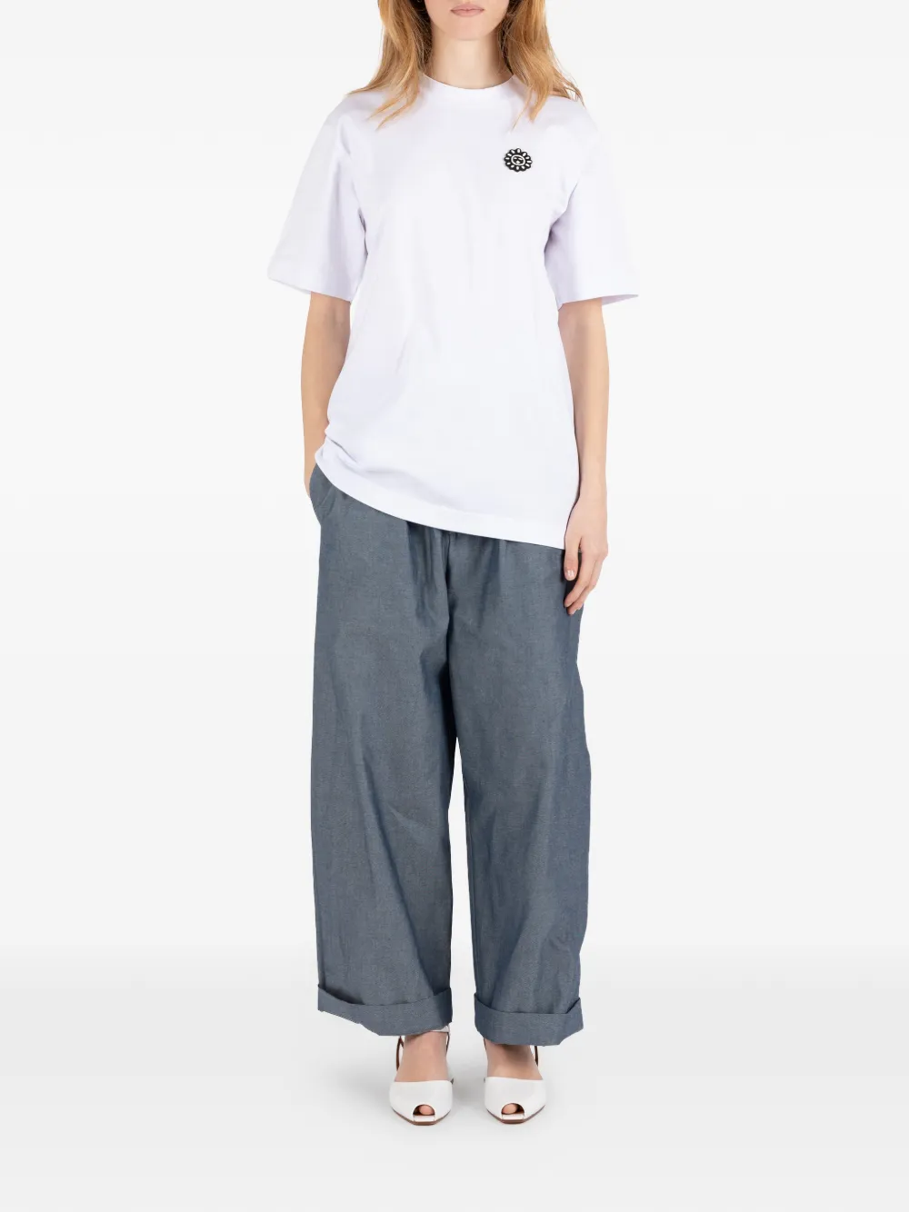 Société Anonyme T-shirt met print Wit