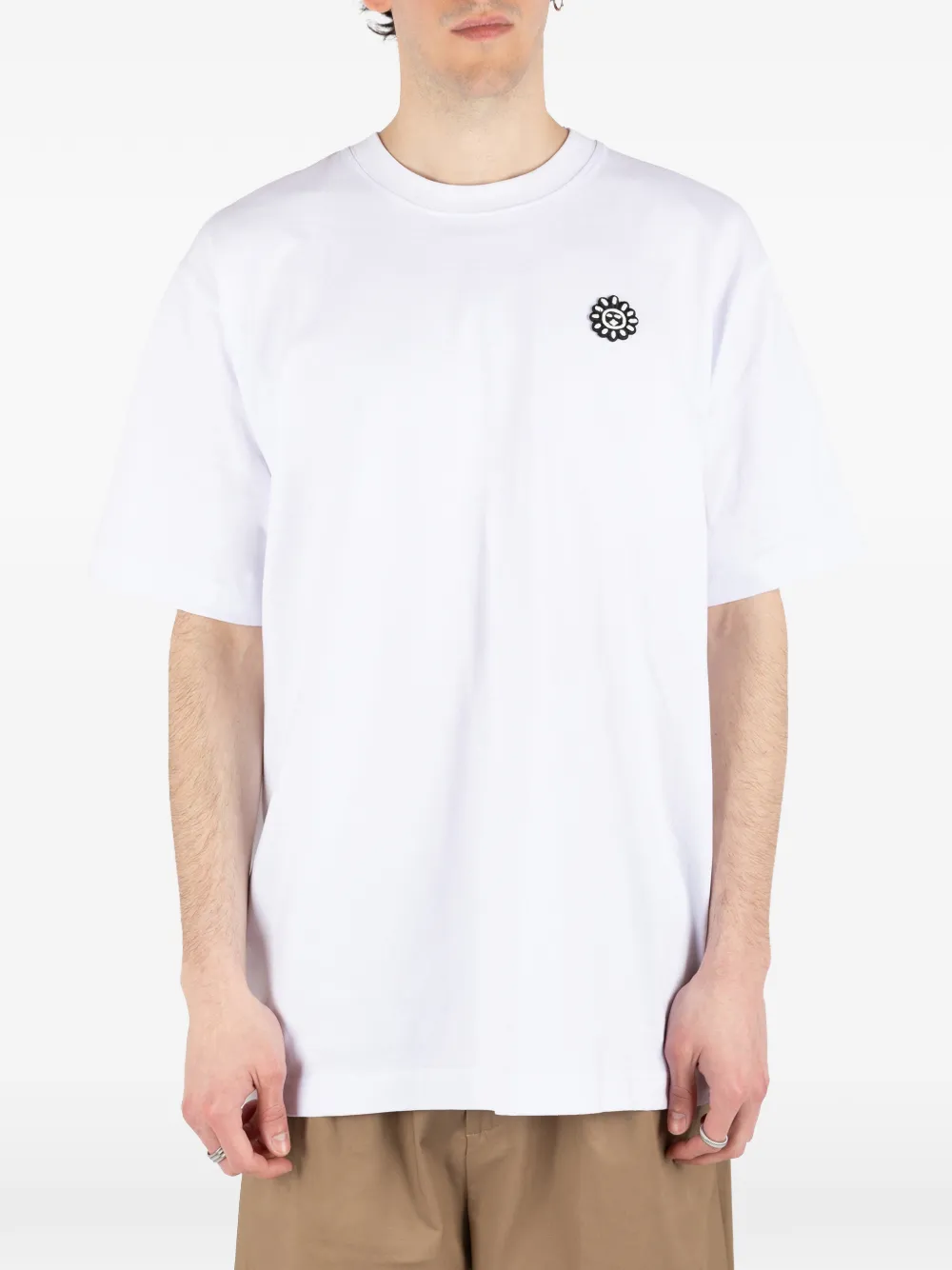 Société Anonyme T-shirt met print Wit