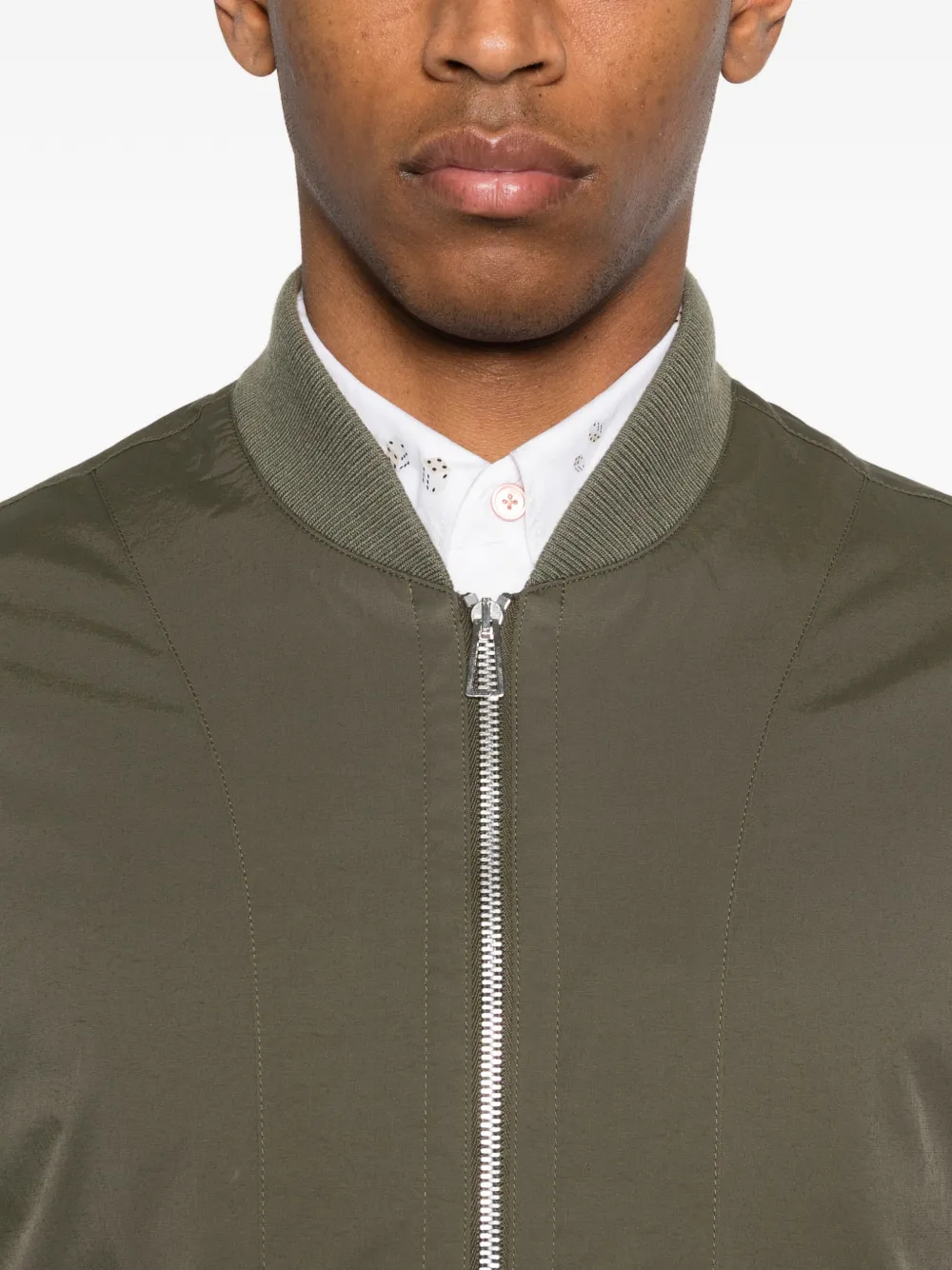 PS Paul Smith Bomberjack met rits Groen