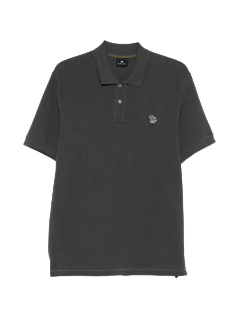 PS Paul Smith zebra-patch regular-fit polo shirt