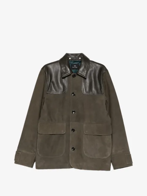 PS Paul Smith pockets leather jacket