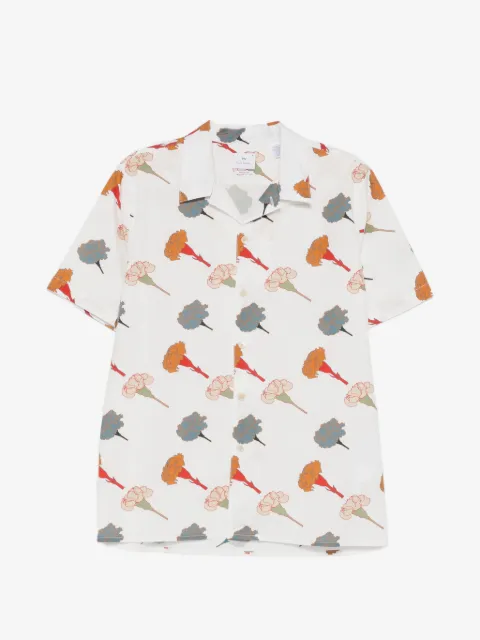Paul Smith carnation-print shirt