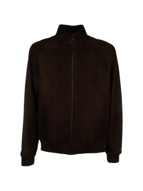 Corneliani zip-up bomber jacket