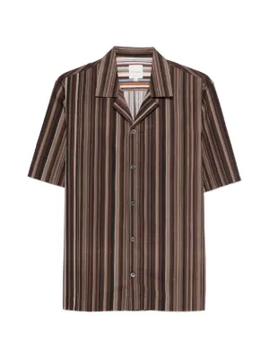 Chemise Homme Blanche en Coton Piqué