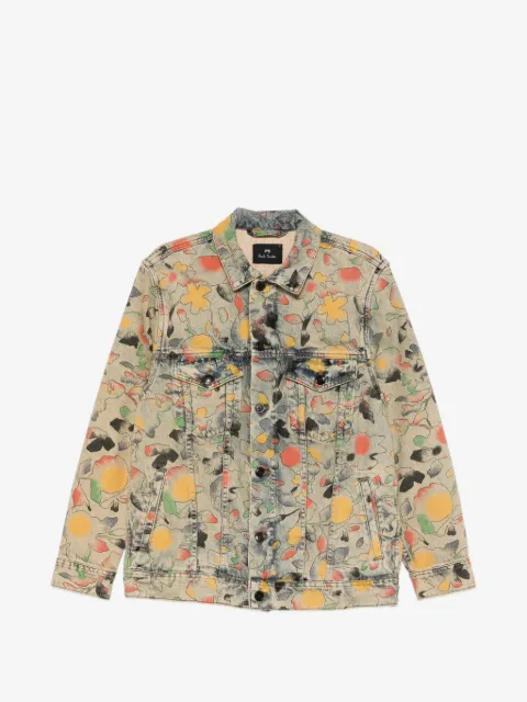 PS Paul Smith chamarra con estampado floral