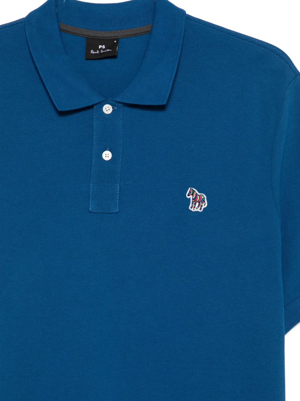 Zebra-Patch Regular-Fit Polo Shirt