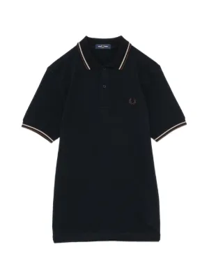 Comme Des Garçons Shirt x Fred Perry logo-embroidered Polo Shirt
