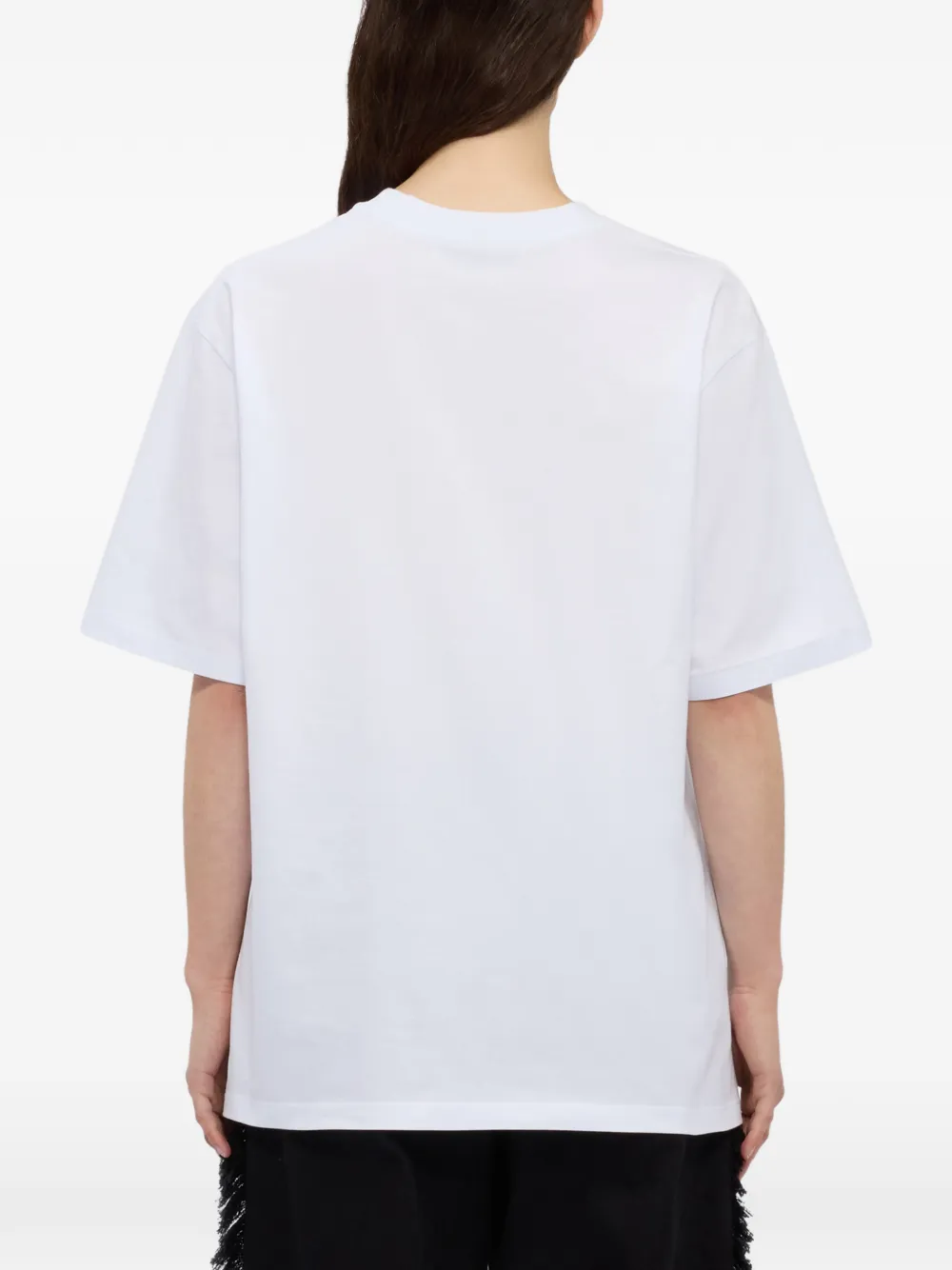 MSGM T-shirt met grafische print Wit