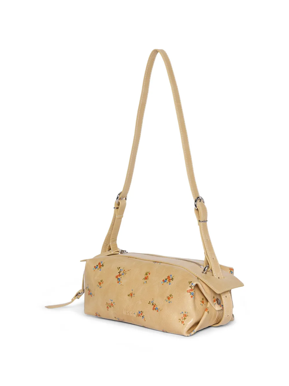 MSGM Schoudertas met bloemenprint Beige