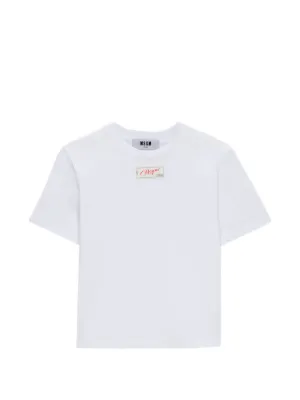 【美品！】MSGM ラッフルTシャツ MSGM（エム・エス・ジー・エム）Tシャツ・カットソー - FARFETCH