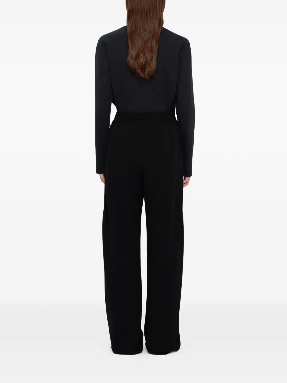 MSGM Trainingsbroek met geborduurd logo Zwart