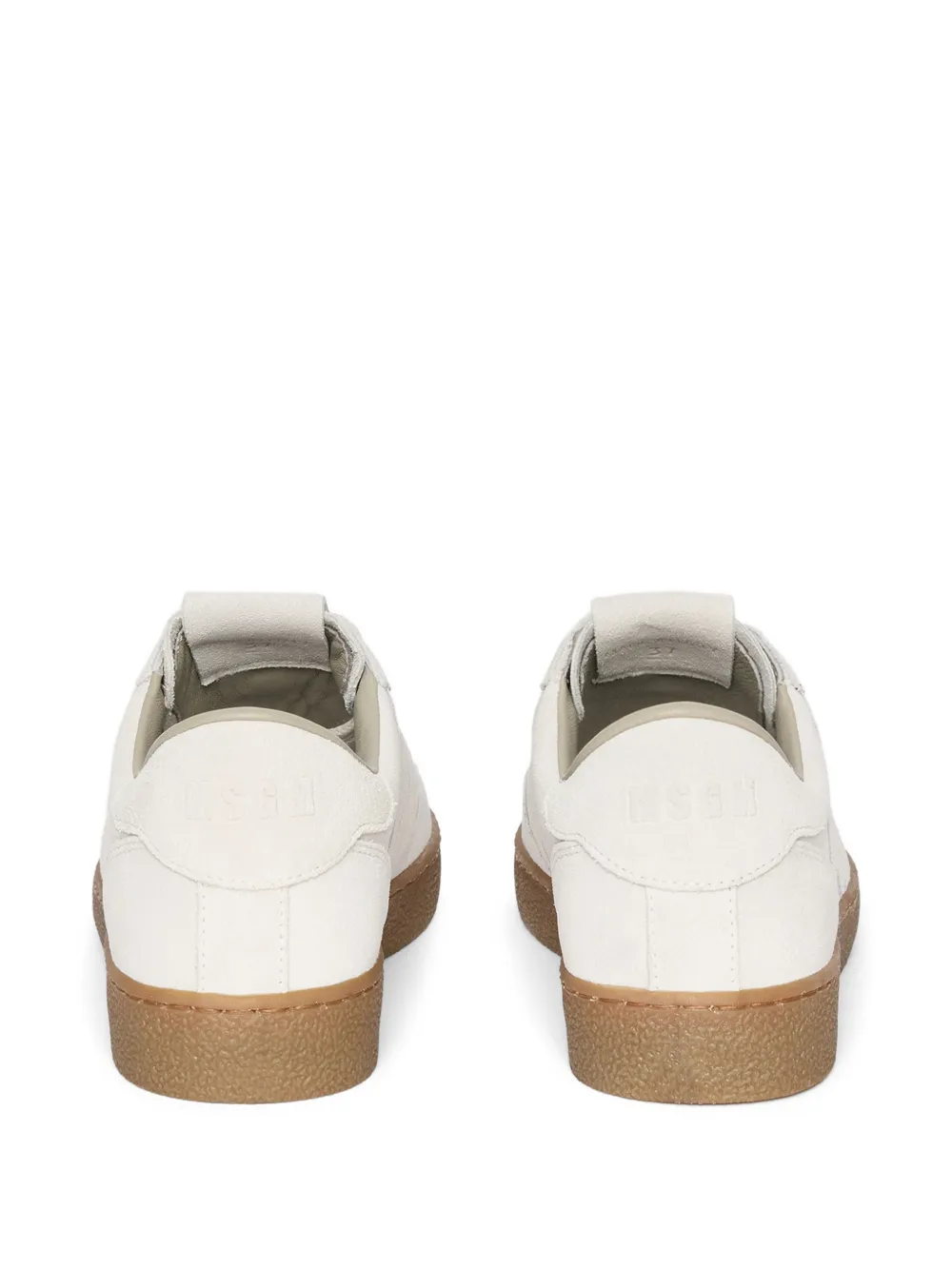 MSGM Sneakers met logo Beige