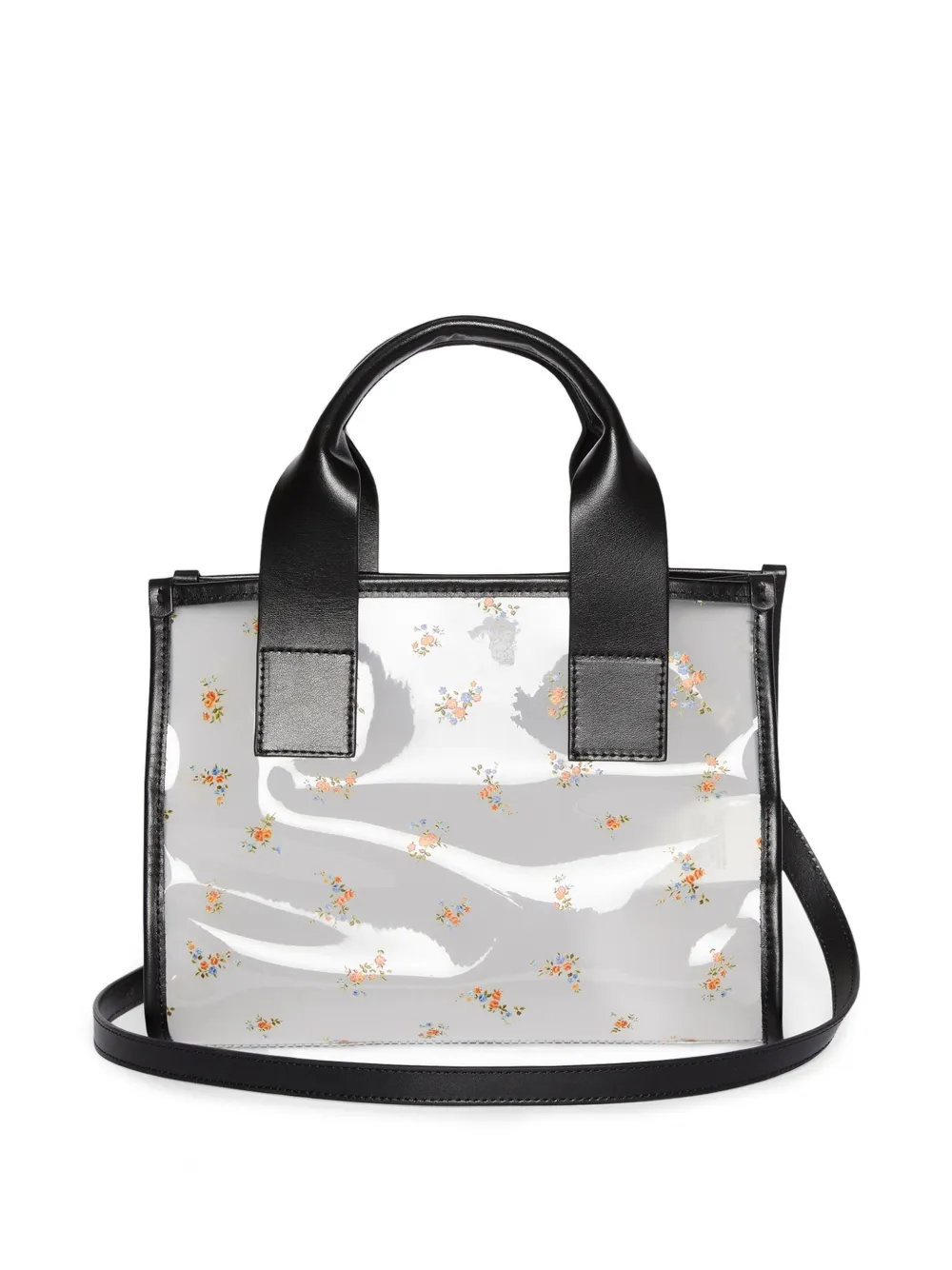 MSGM Shopper met bloemenprint Wit
