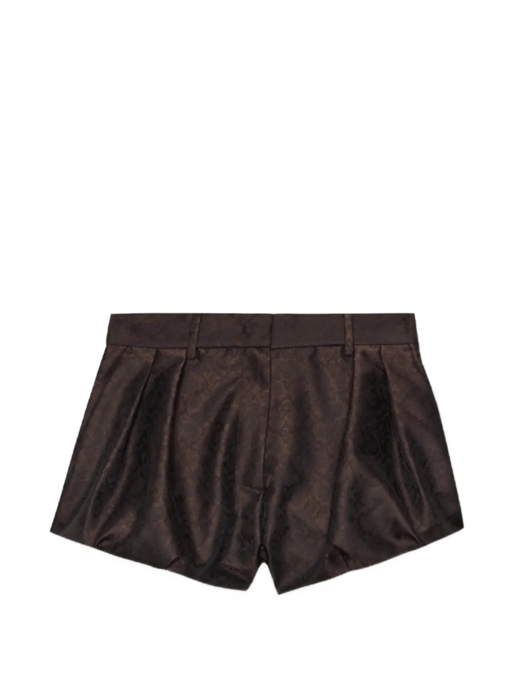 MSGM Shorts met riemlussen Bruin