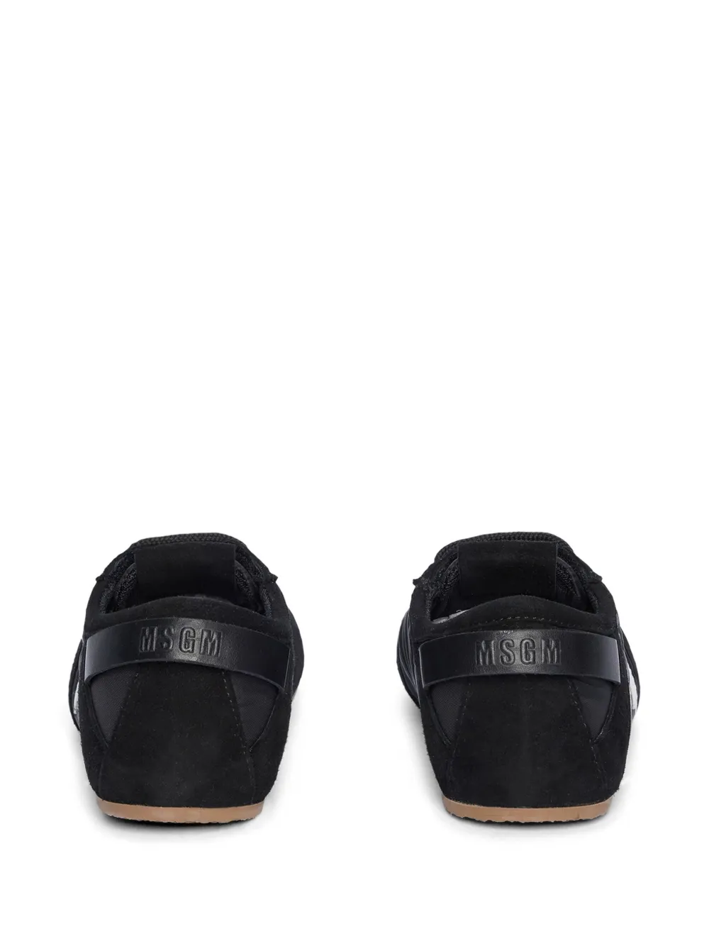 MSGM Sneakers met logo Zwart
