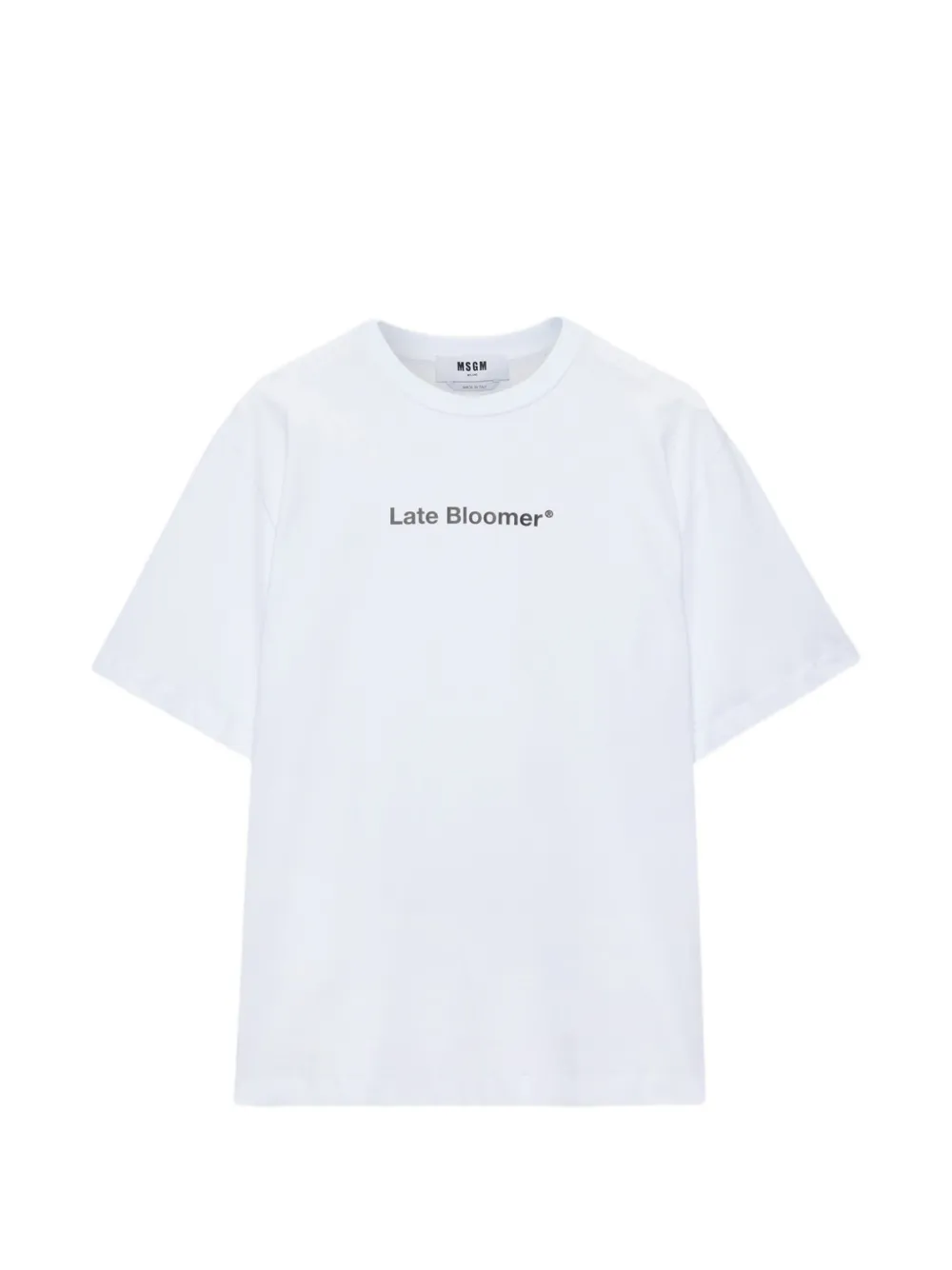 MSGM short-sleeve T-shirt - Bianco