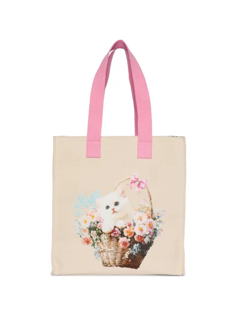 MSGM floral-print tote bag