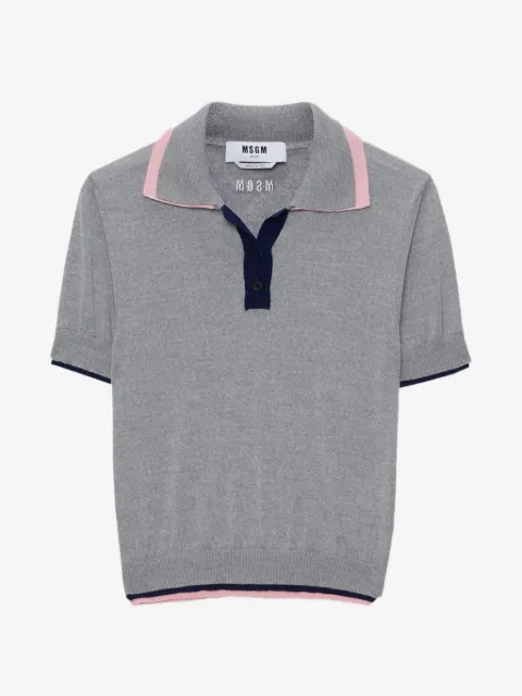 MSGM buttoned polo shirt
