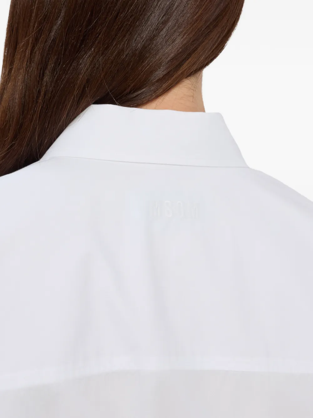 MSGM Peplum blouse Wit