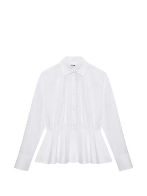 MSGM peplum shirt