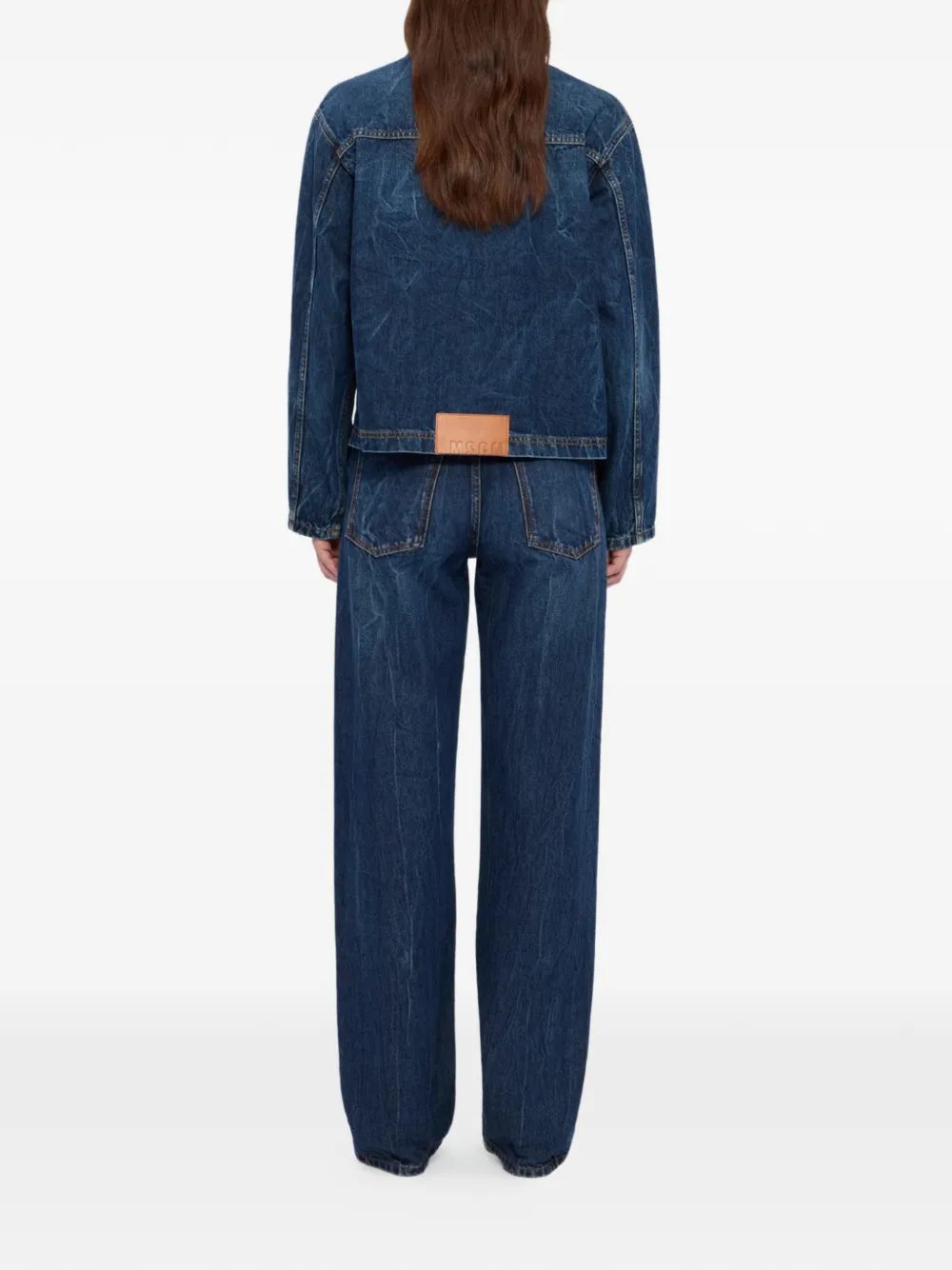 MSGM Jeans met zak Blauw