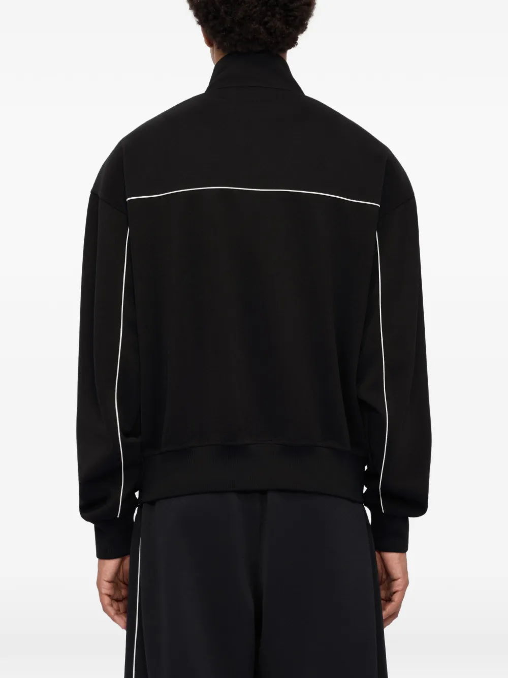 MSGM Sweater met rits Zwart
